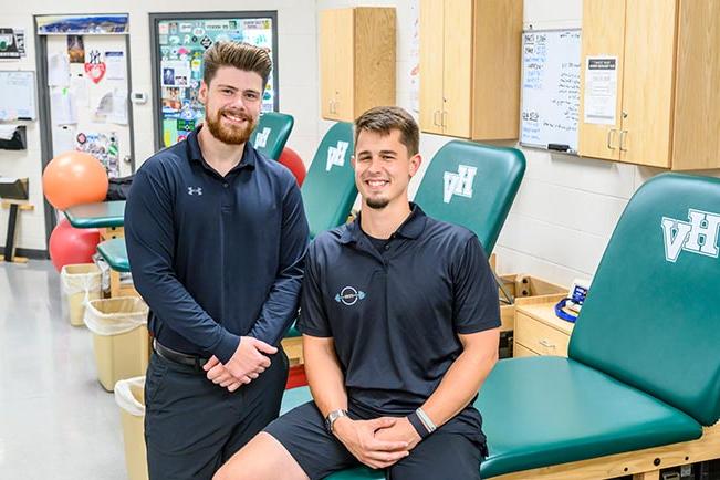 Exercise Science 校友 Jacob Carroll and Adam Fox